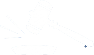 Gavel icon representing legal services by a law firm in Zambia